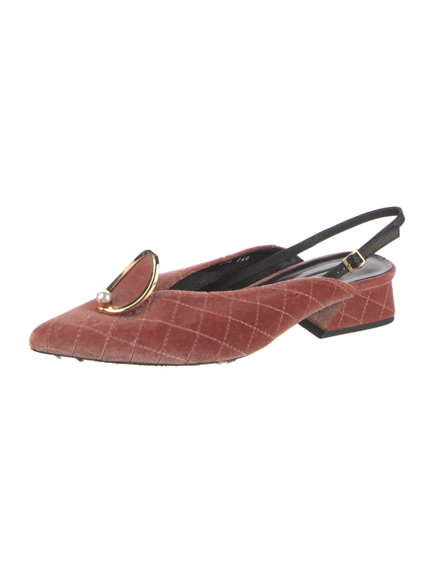 Yuul Yie Velvet Slingback Flats