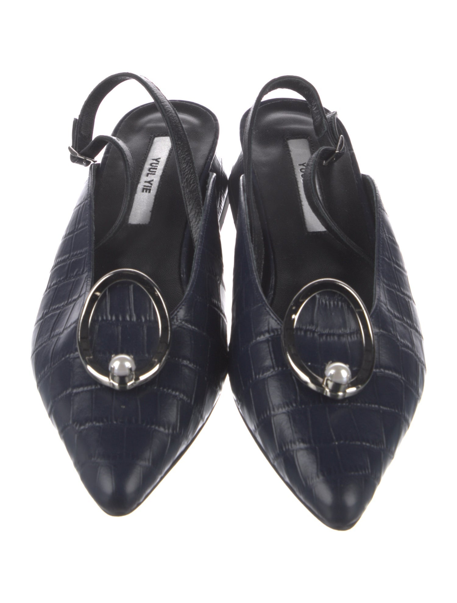 Yuul Yie Leather Slingback Flats