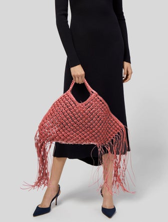 yuzefi Woven Leather Tote