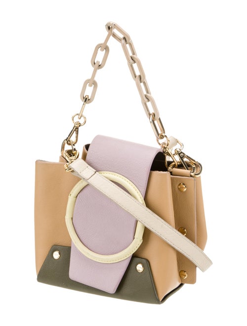 yuzefi Leather Top Handle Bag