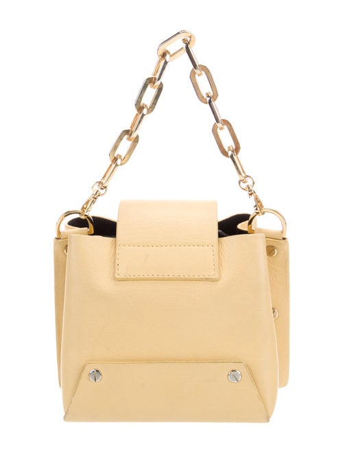 yuzefi Leather Top Handle Bag