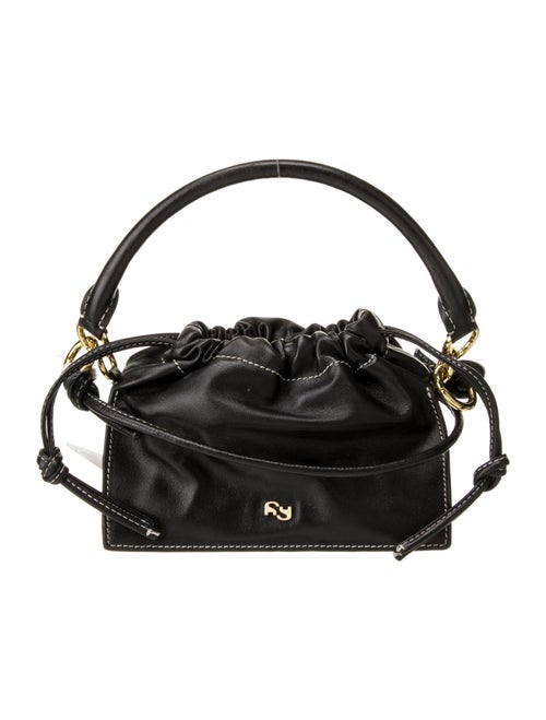 yuzefi Leather Top Handle Bag