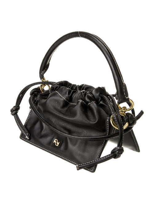 yuzefi Leather Top Handle Bag