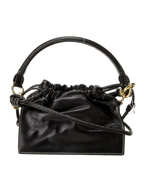 yuzefi Leather Top Handle Bag