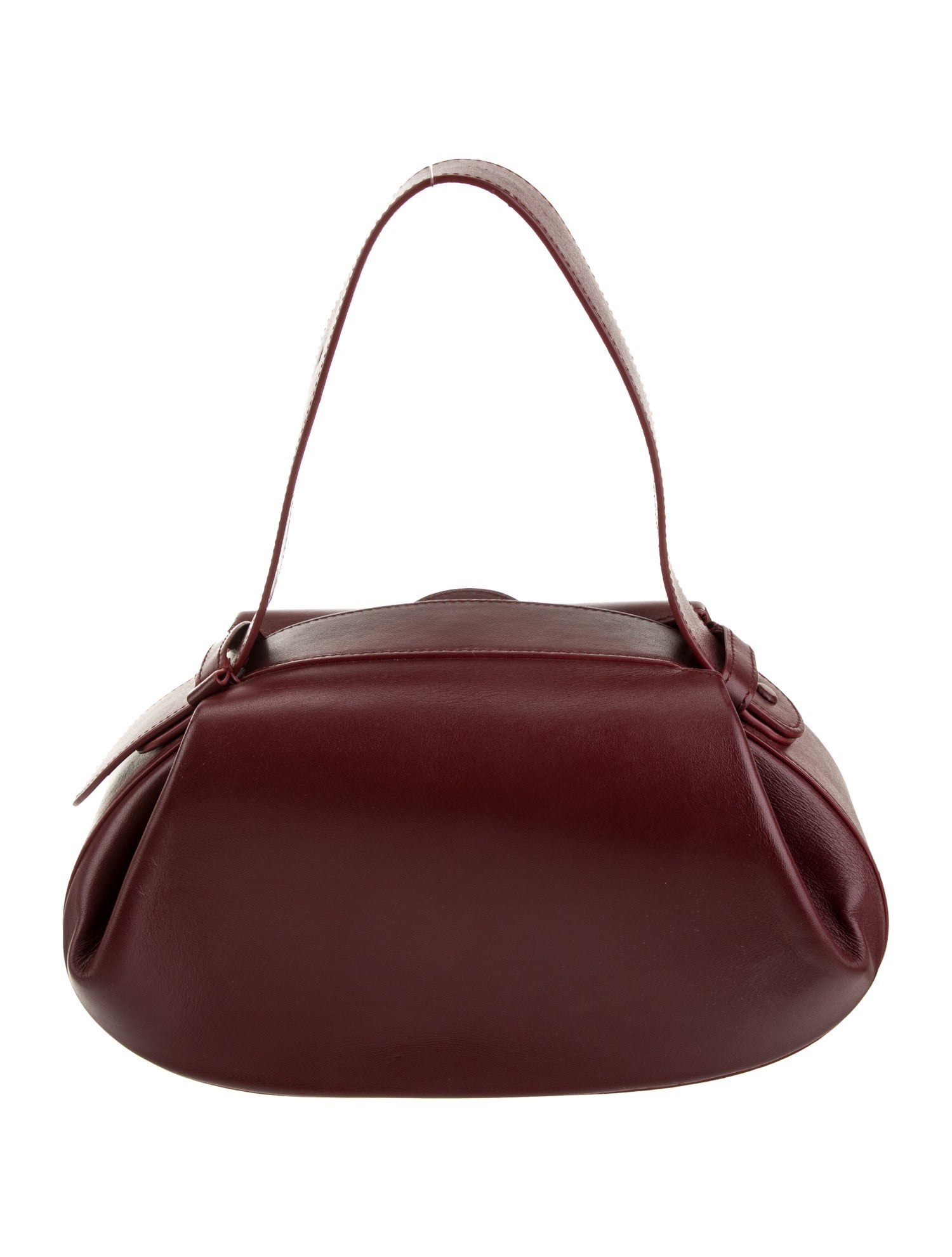 yuzefi Leather Top Handle Bag