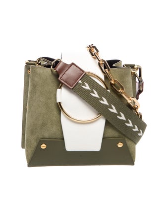 yuzefi Suede Shoulder Bag