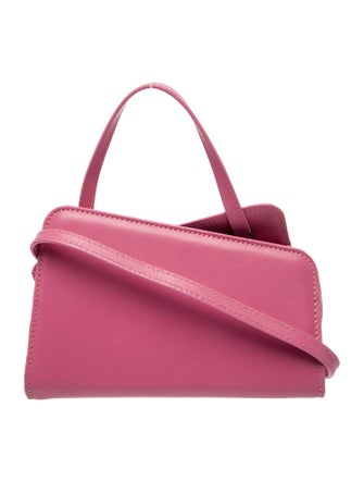 yuzefi Leather Top Handle Bag