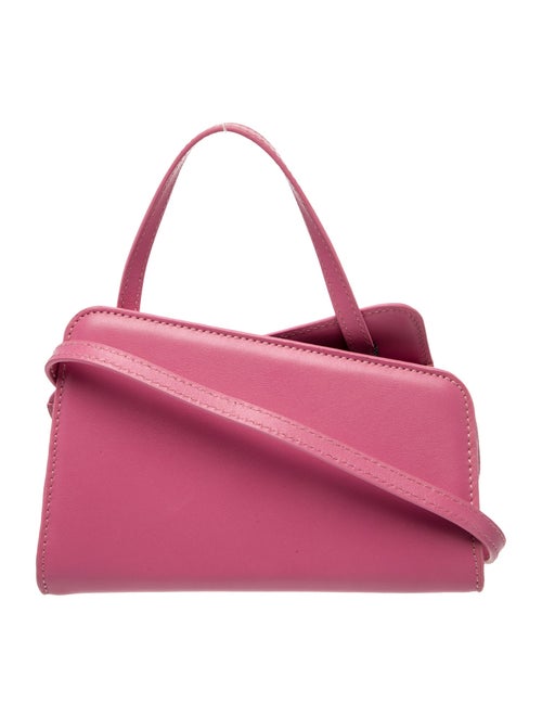 yuzefi Leather Top Handle Bag