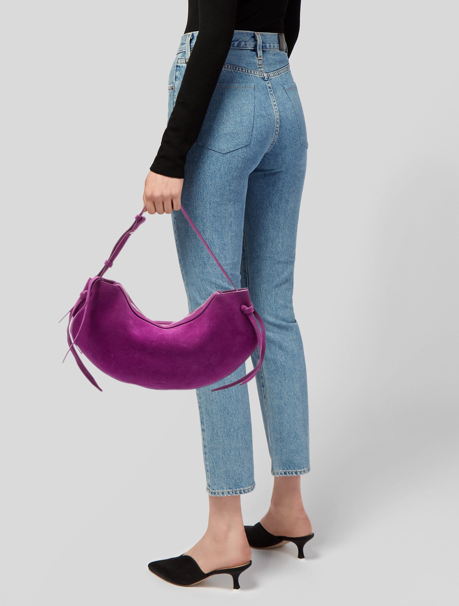 yuzefi Suede Shoulder Bag