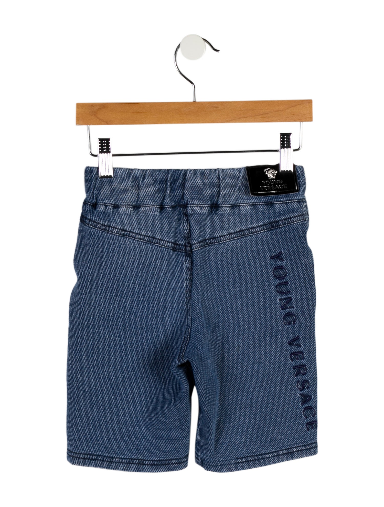 Young Versace Boys' Denim Shorts