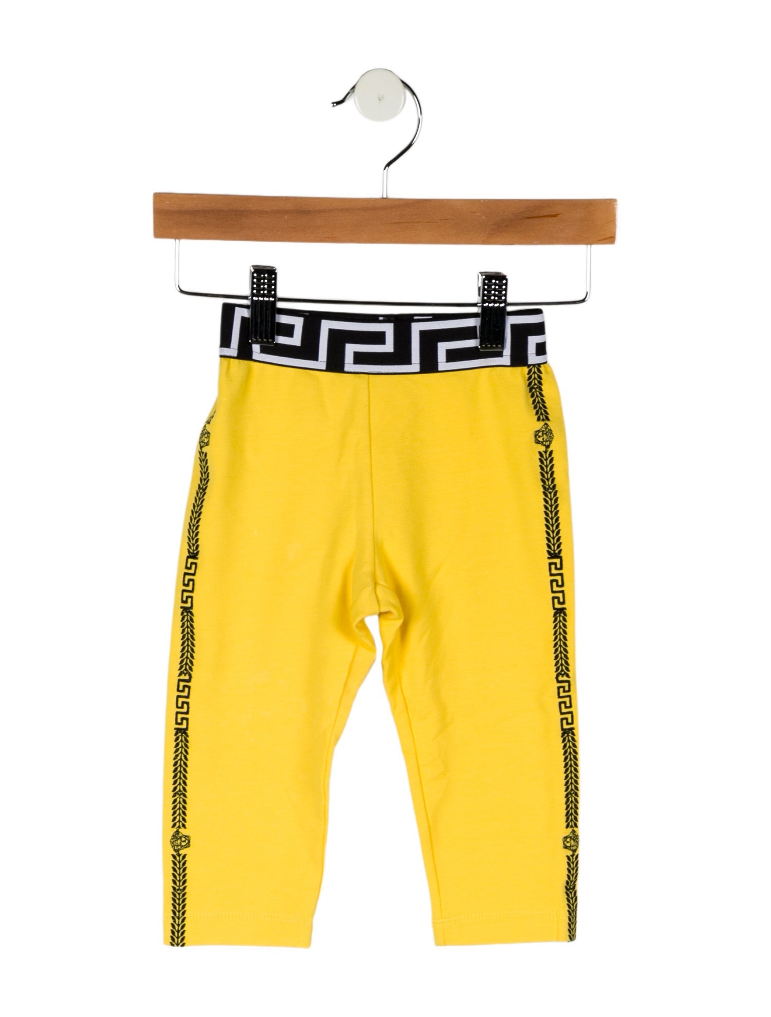 Young Versace Infant Girls' Printed Leggings