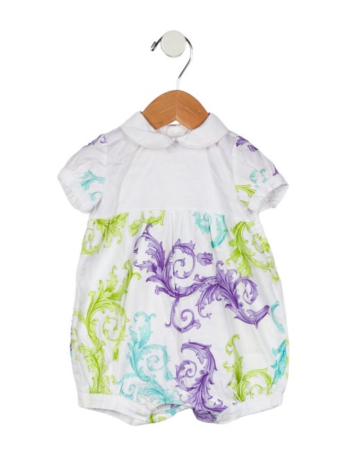 Young Versace Infants' Printed One Piece