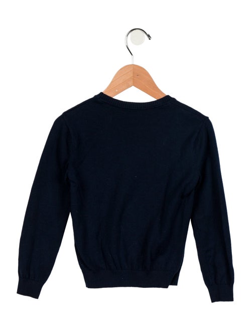 Young Versace Toddler Boys' Long Sleeve Sweater