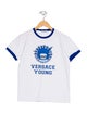 Young Versace Boys' Graphic Short Sleeve Shirt