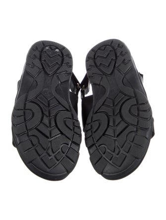 Young Versace Girls' Leather Strap Sandals