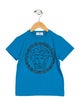 Young Versace Boys' Short Sleeve Graphic Shirt