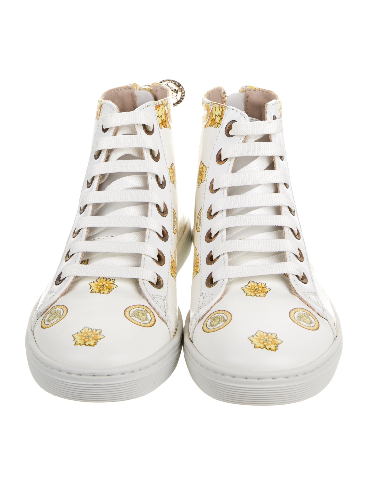 Young Versace Girls' High Top Sneakers w/Tags