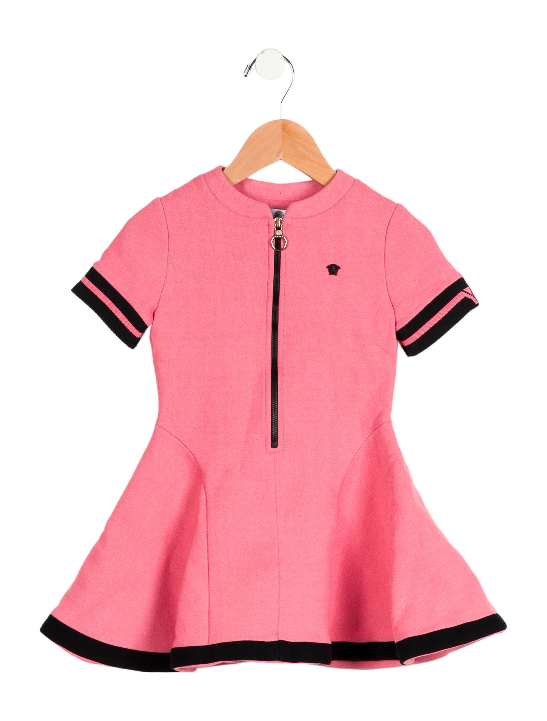 Young Versace Short Sleeve Dress