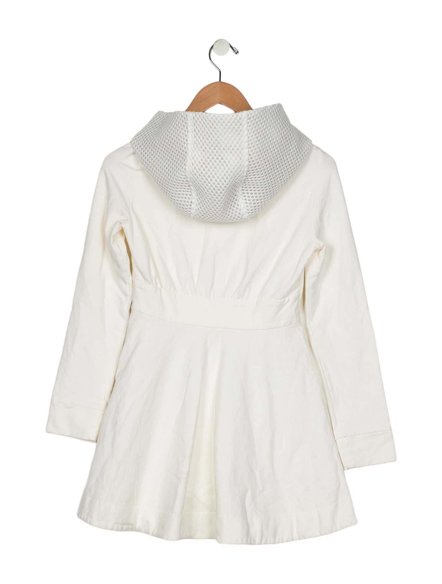 Young Versace Girls Hooded Long Sleeve Dress