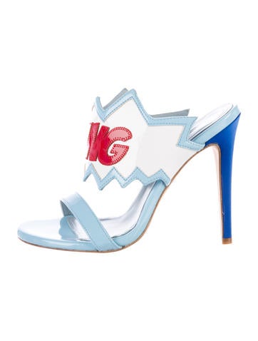 Chiara Ferragni Pow Bang Slide Sandals