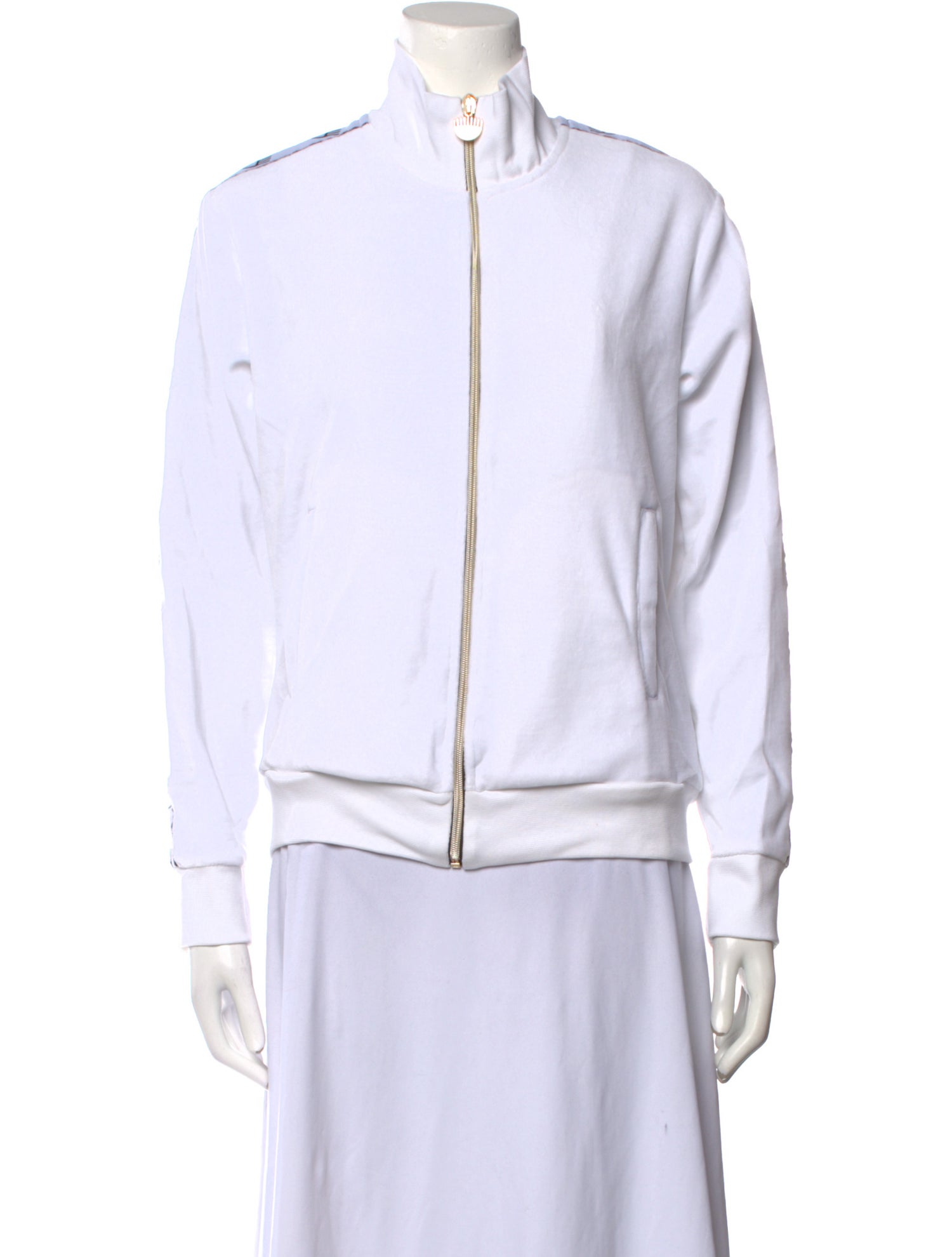 Chiara Ferragni Mock Neck Long Sleeve Sweatshirt w/ Tags