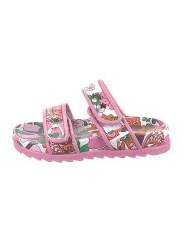 Chiara Ferragni Sandals Rubber Printed Slides 7