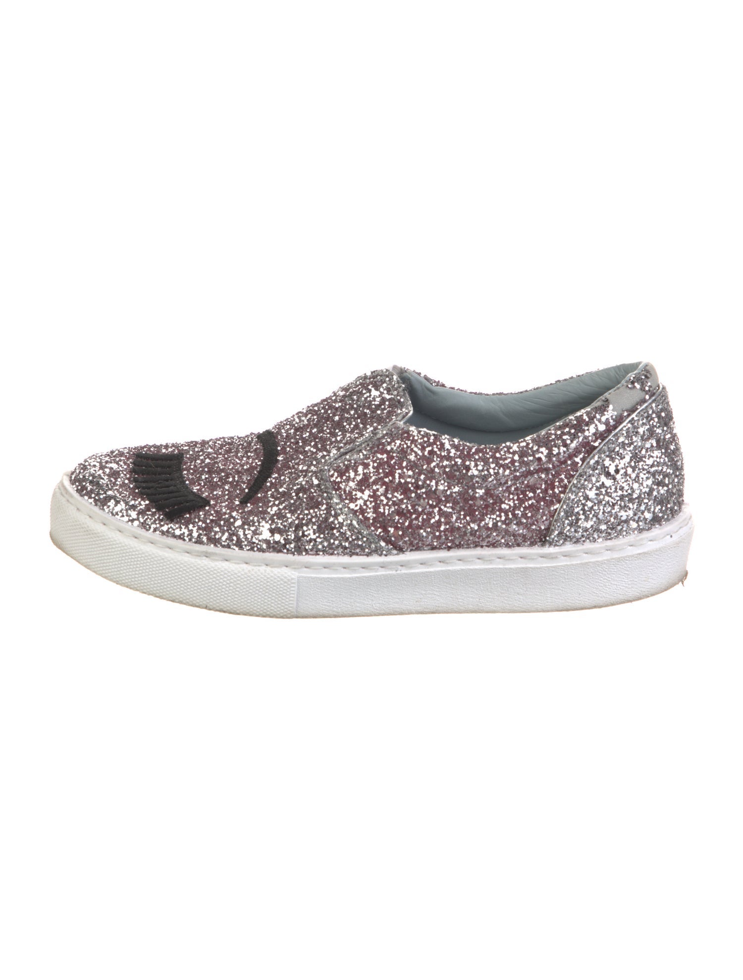 Chiara Ferragni Glitter Printed Sneakers