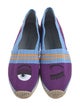 Chiara Ferragni Printed Embroidered Accent Espadrilles