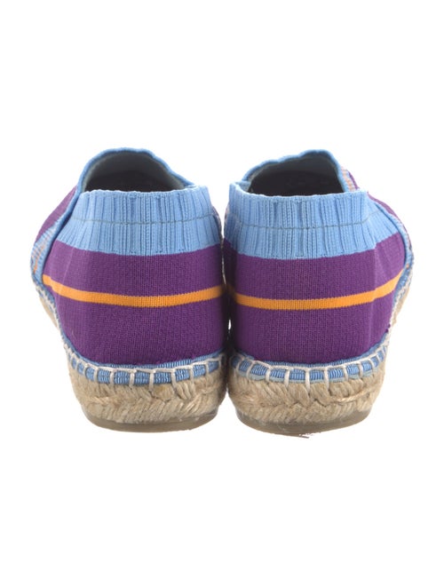 Chiara Ferragni Printed Embroidered Accent Espadrilles