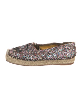 Chiara Ferragni Glitter Glitter Accents Espadrilles