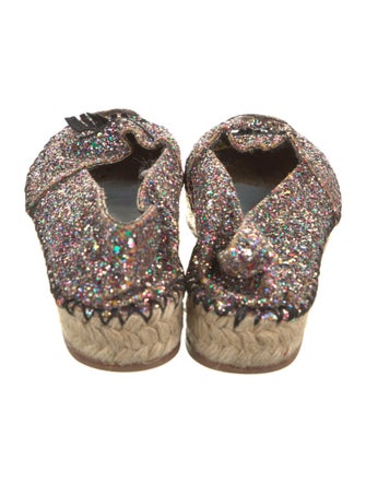 Chiara Ferragni Glitter Glitter Accents Espadrilles