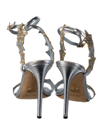 Chiara Ferragni Leather Patterned Sandals