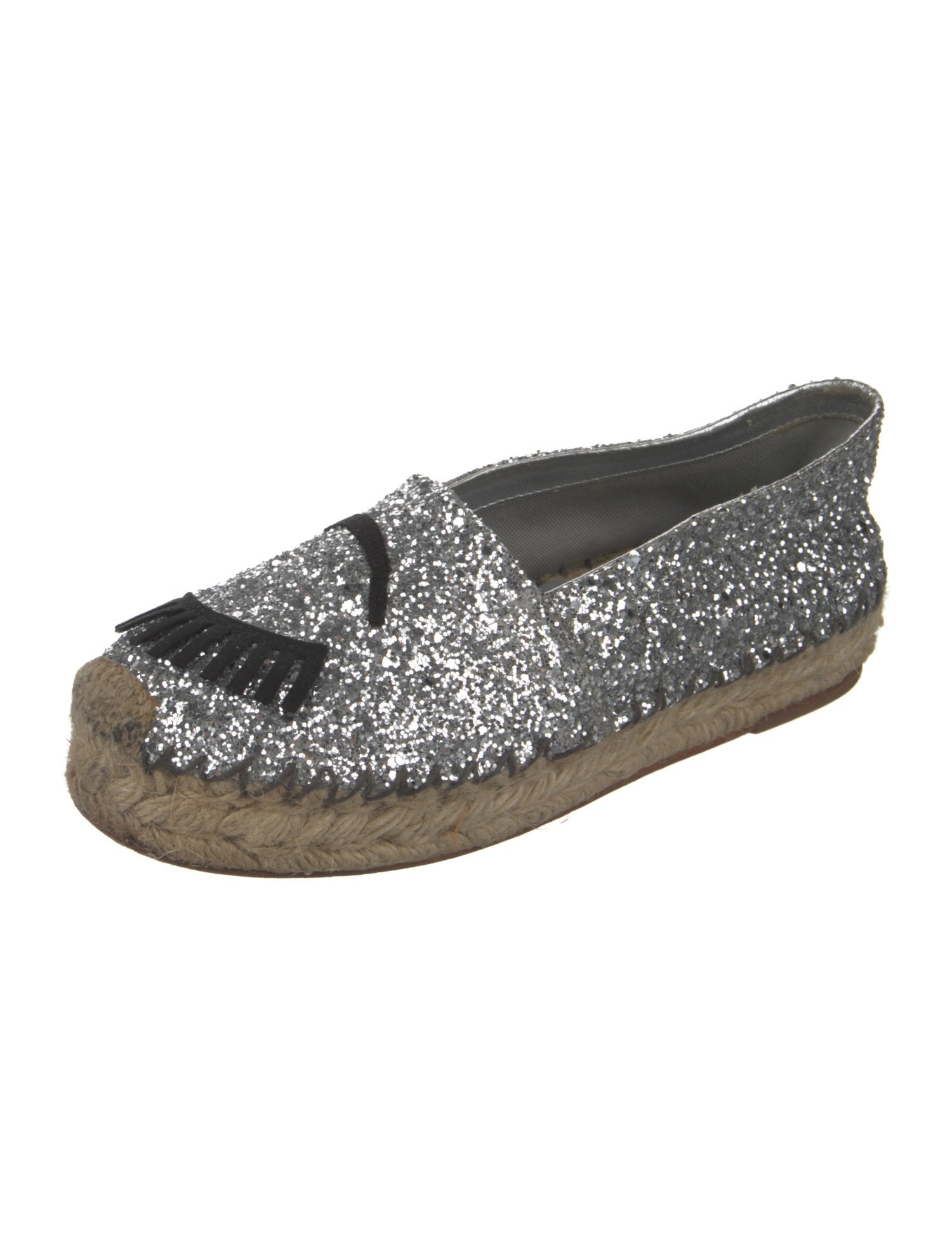 Chiara Ferragni Glitter Espadrilles