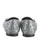 Chiara Ferragni Glitter Printed Loafers