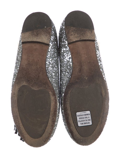 Chiara Ferragni Glitter Printed Loafers