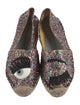 Chiara Ferragni Glitter Patterned Espadrilles