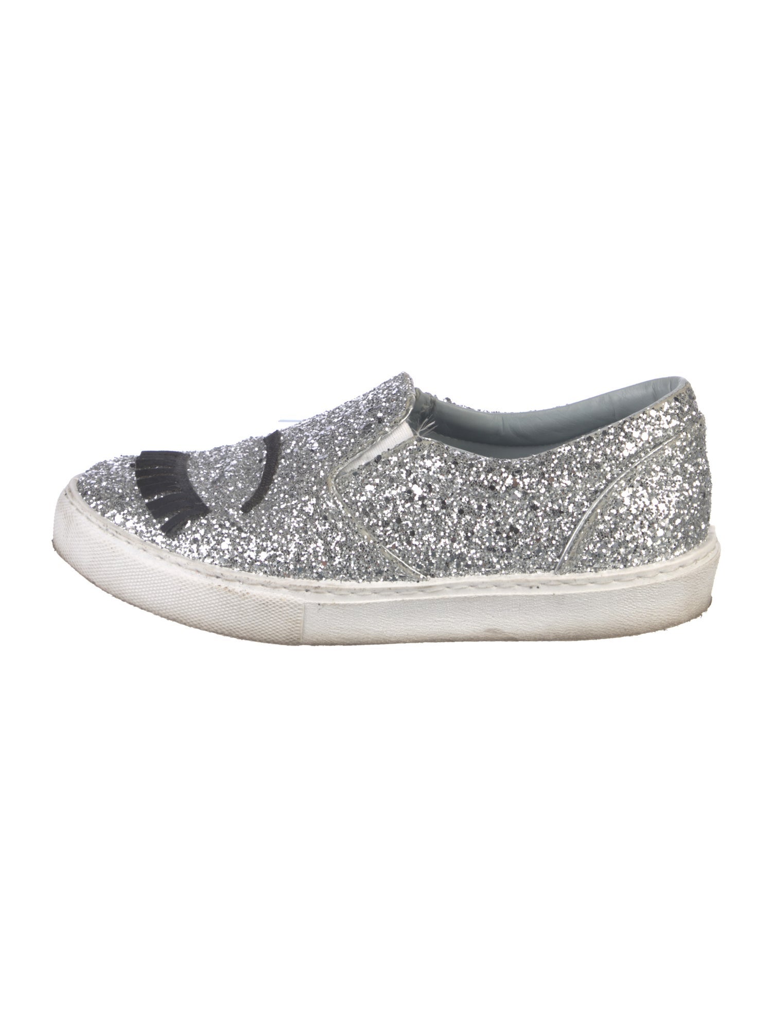 Chiara Ferragni Glitter Glitter Accents Sneakers
