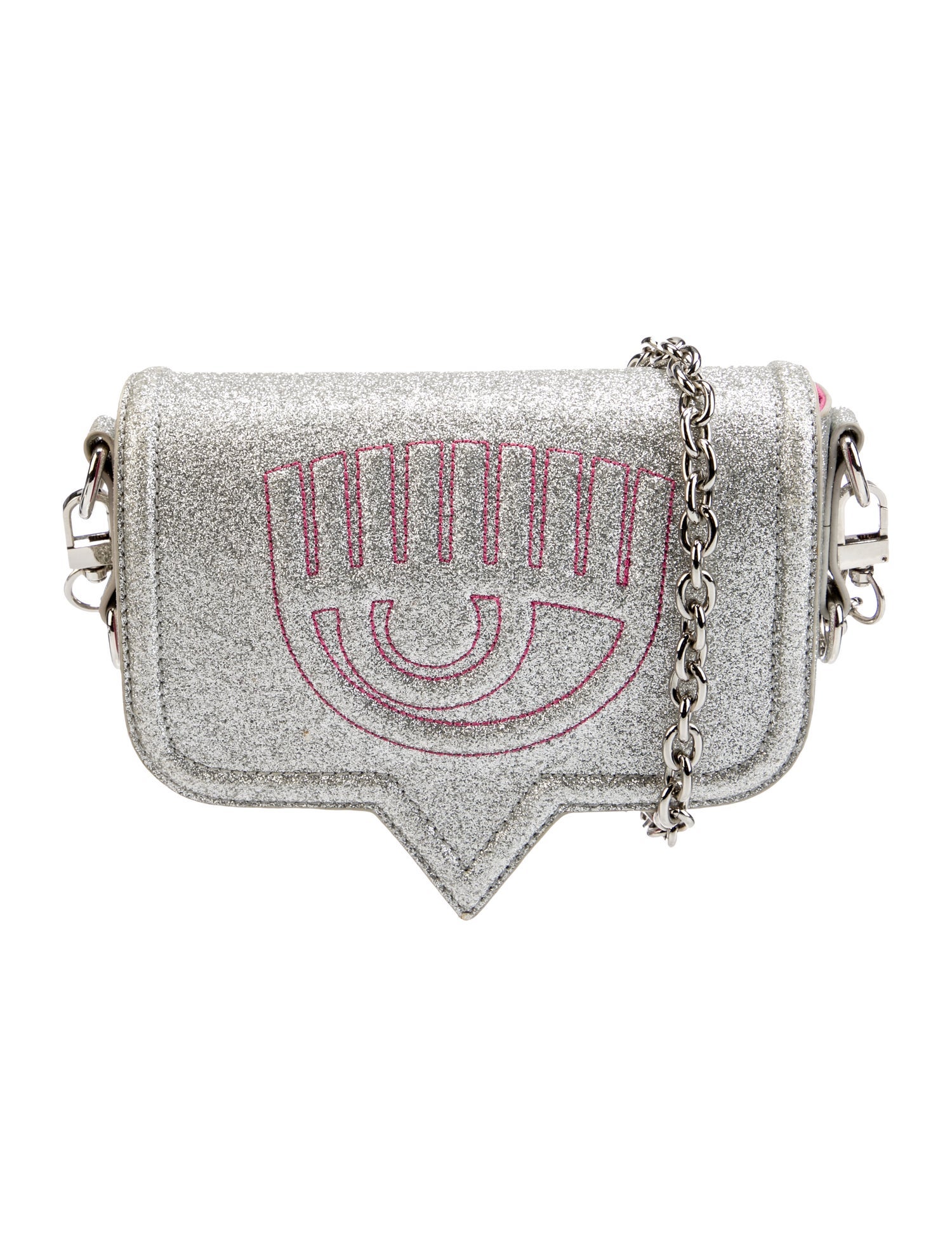 Chiara Ferragni Glitter Minaudière