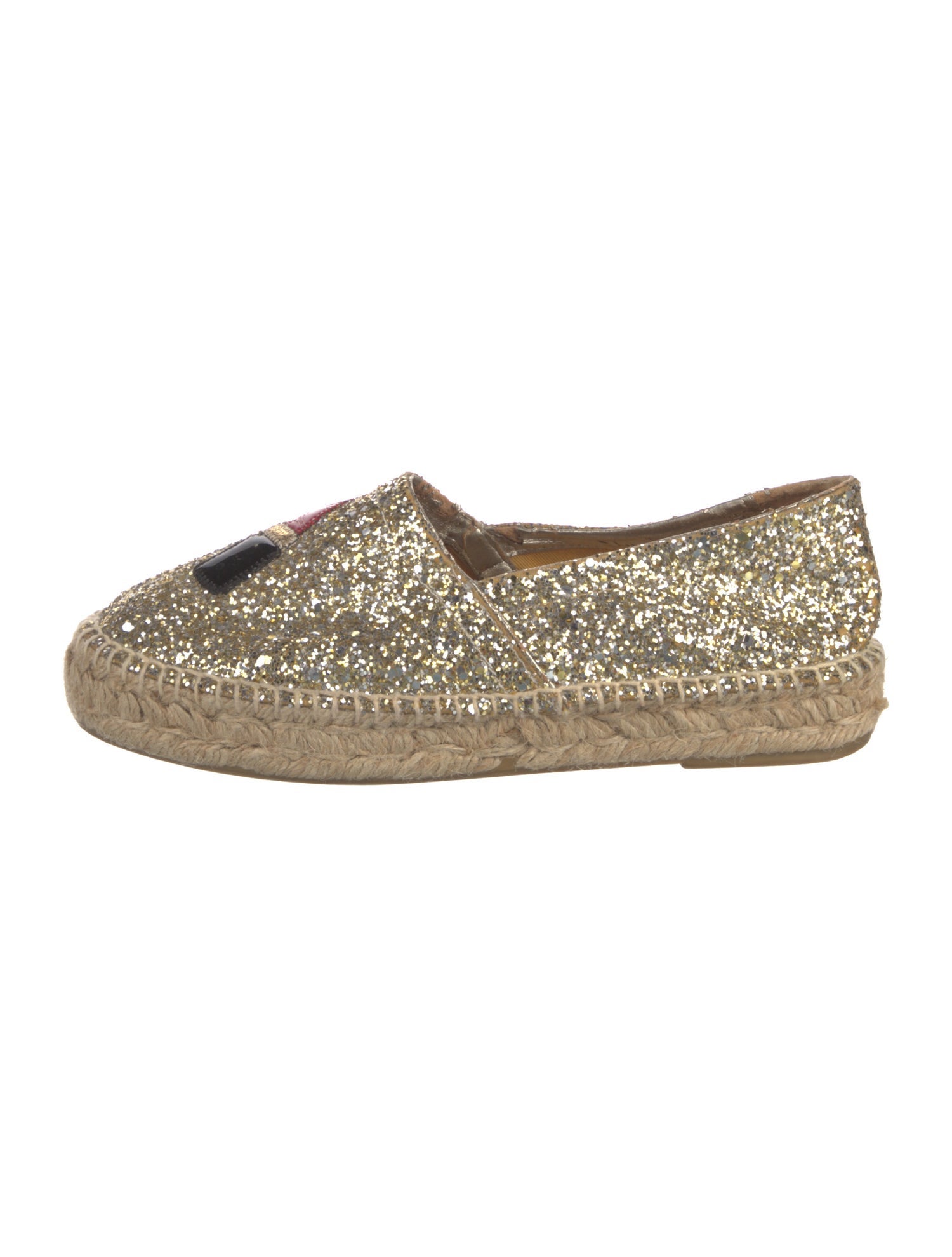 Chiara Ferragni Glitter Espadrilles