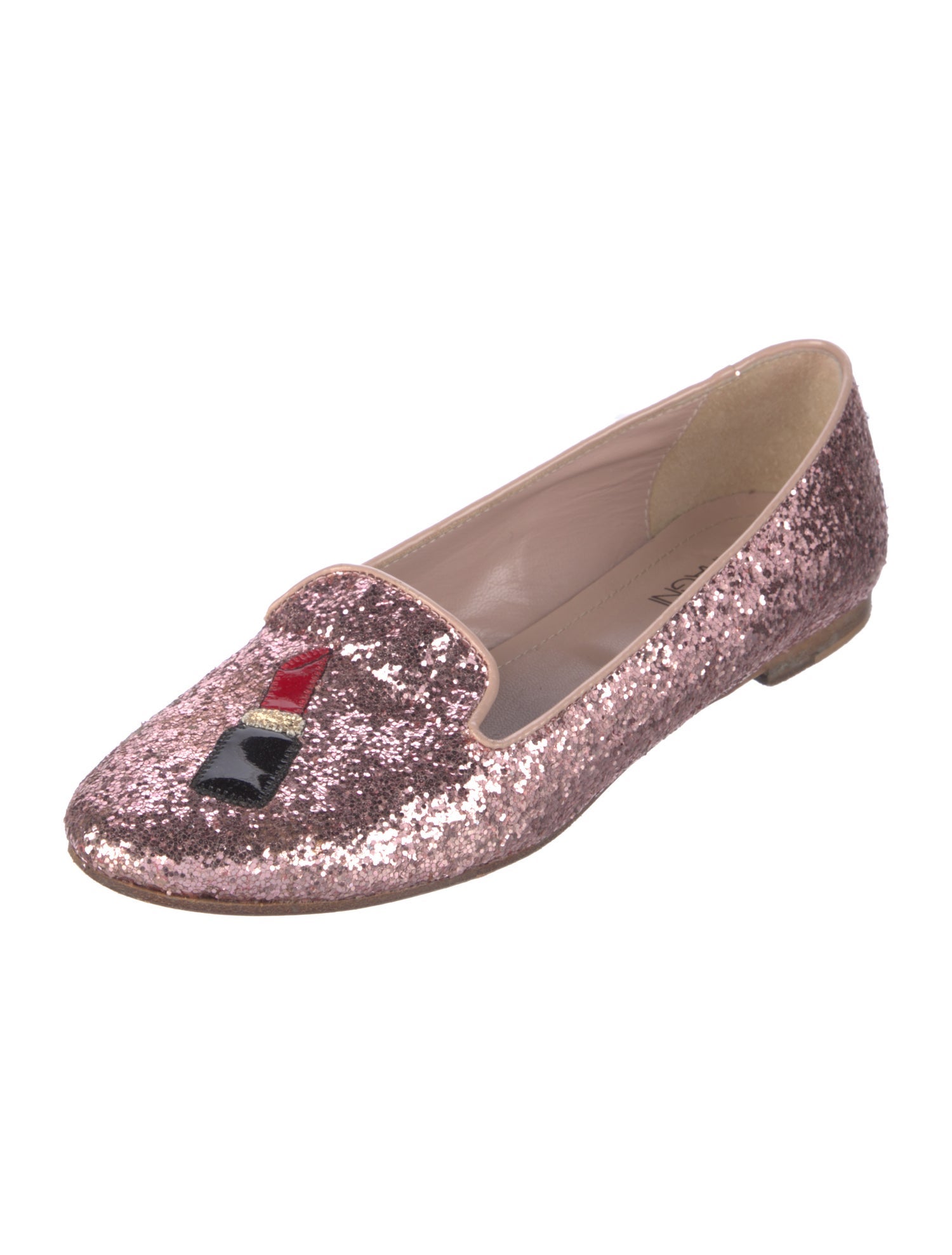 Chiara Ferragni Glitter Loafers