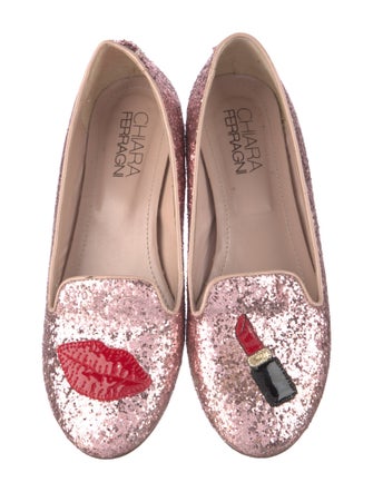 Chiara Ferragni Glitter Loafers