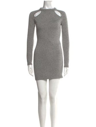 Chiara Ferragni Wool Mini Dress