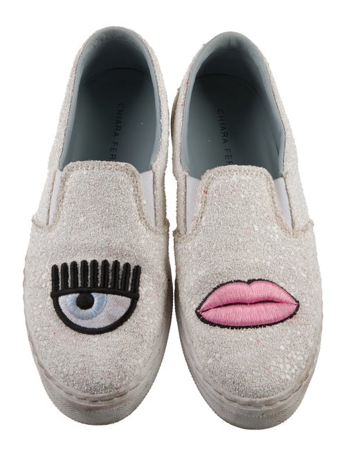 Chiara Ferragni Leather Sneakers