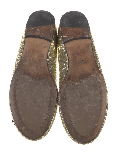 Chiara Ferragni Glitter Animal Print Loafers