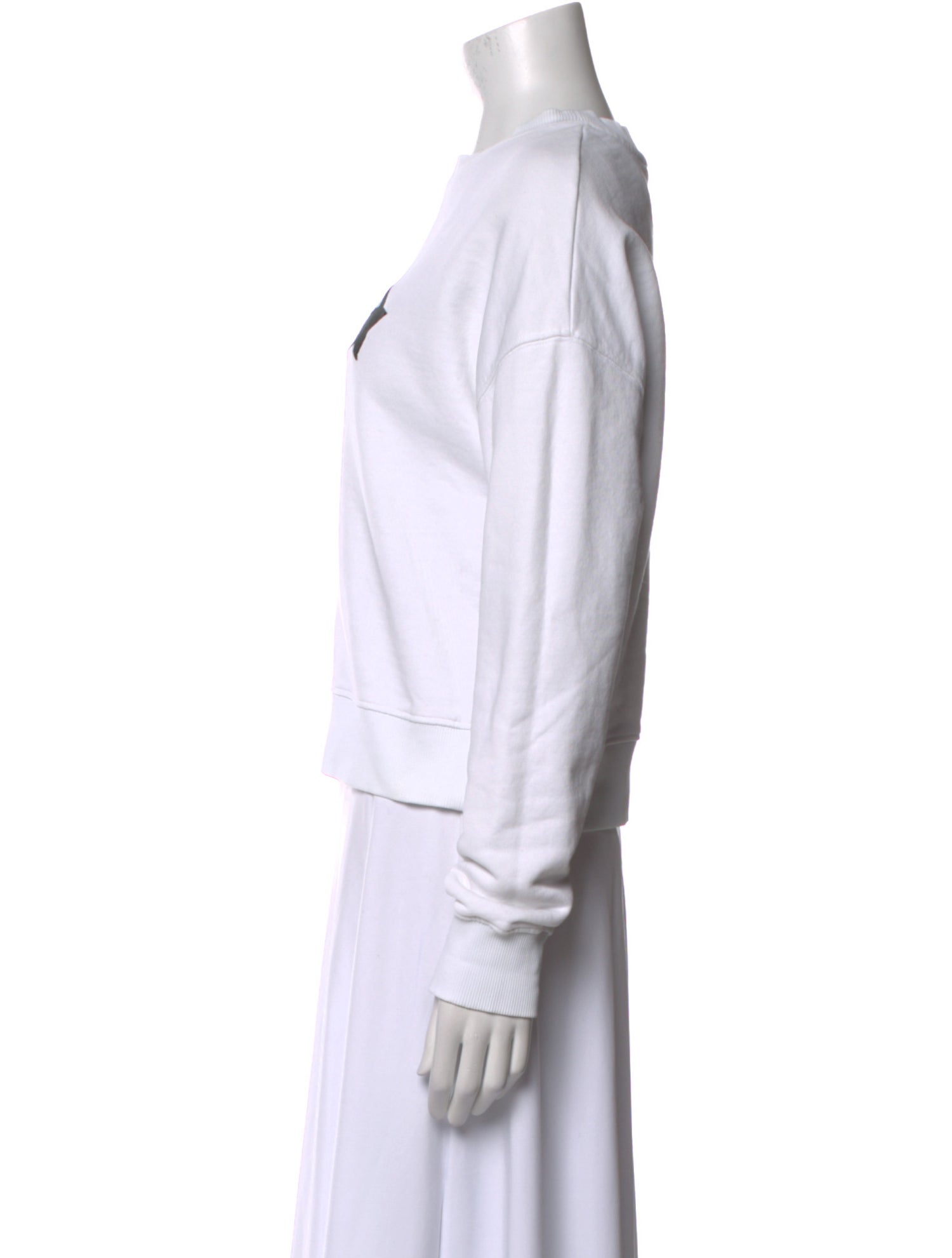 Chiara Ferragni Graphic Print Crew Neck Sweatshirt