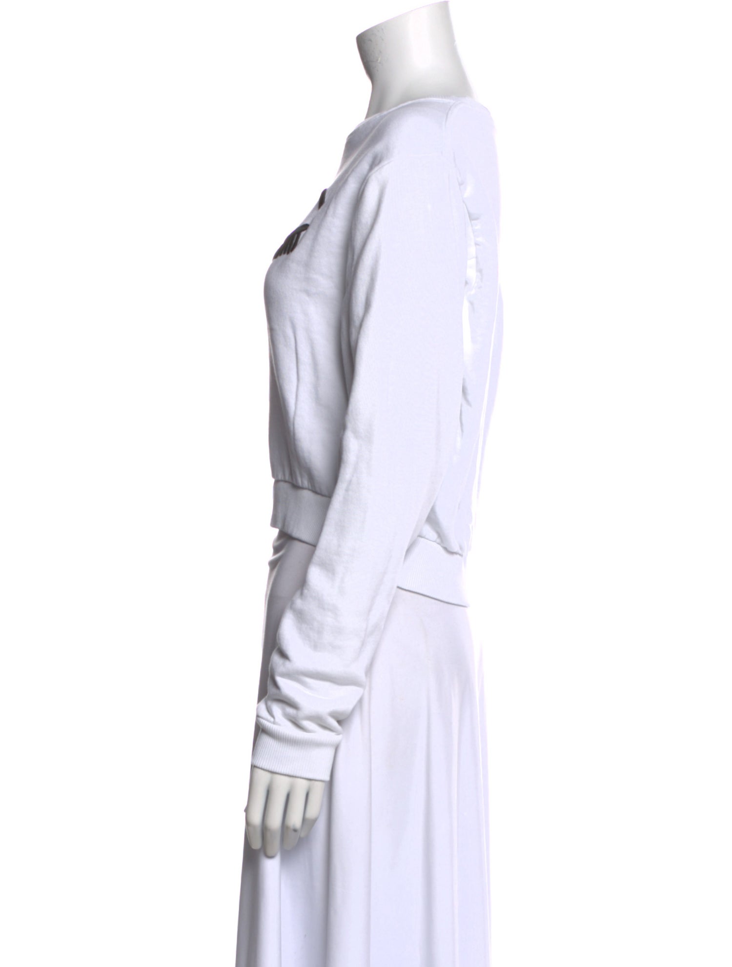 Chiara Ferragni Graphic Print Crew Neck Sweatshirt