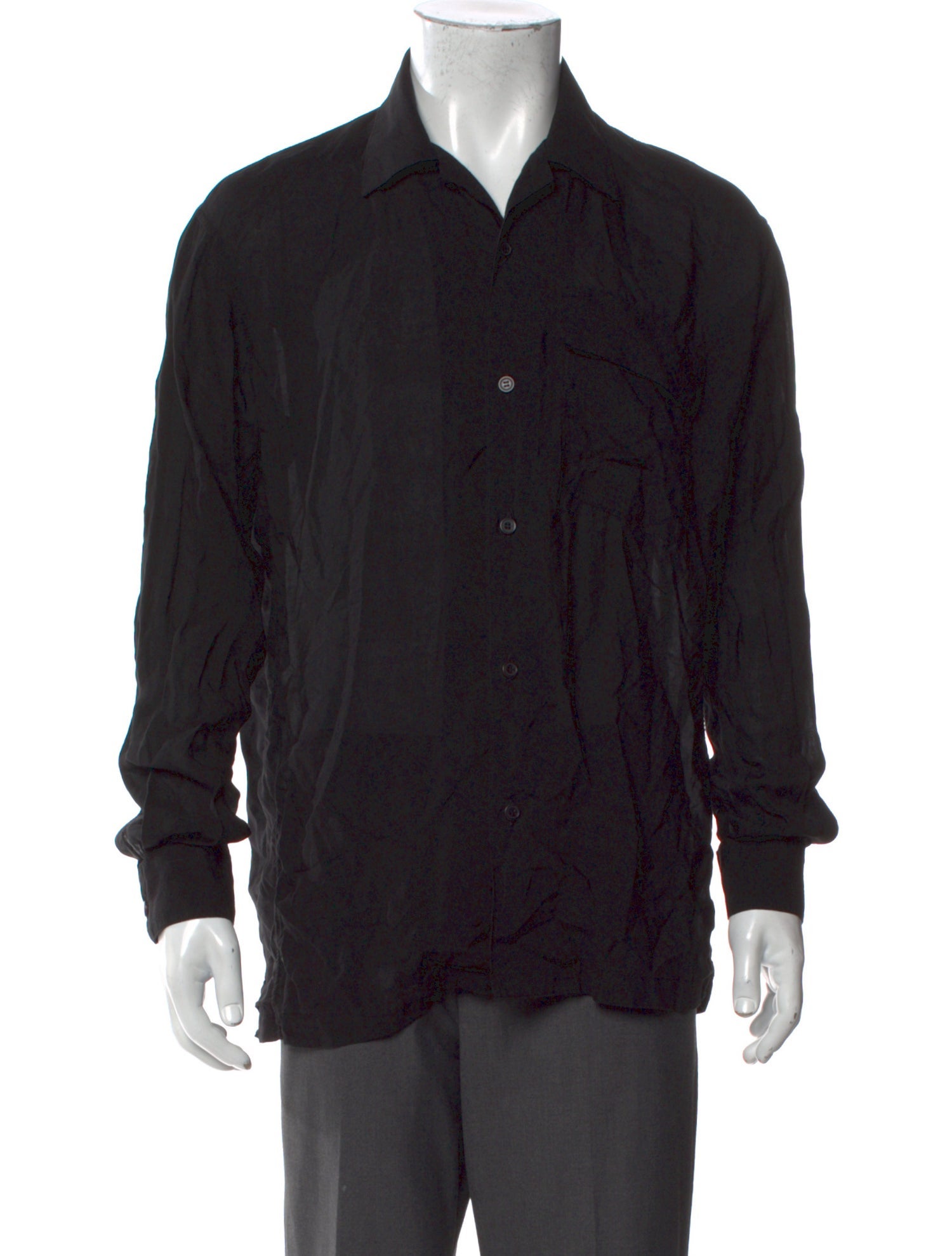 Yohji Yamamoto Costume D'Homme 2018 Long Sleeve Shirt