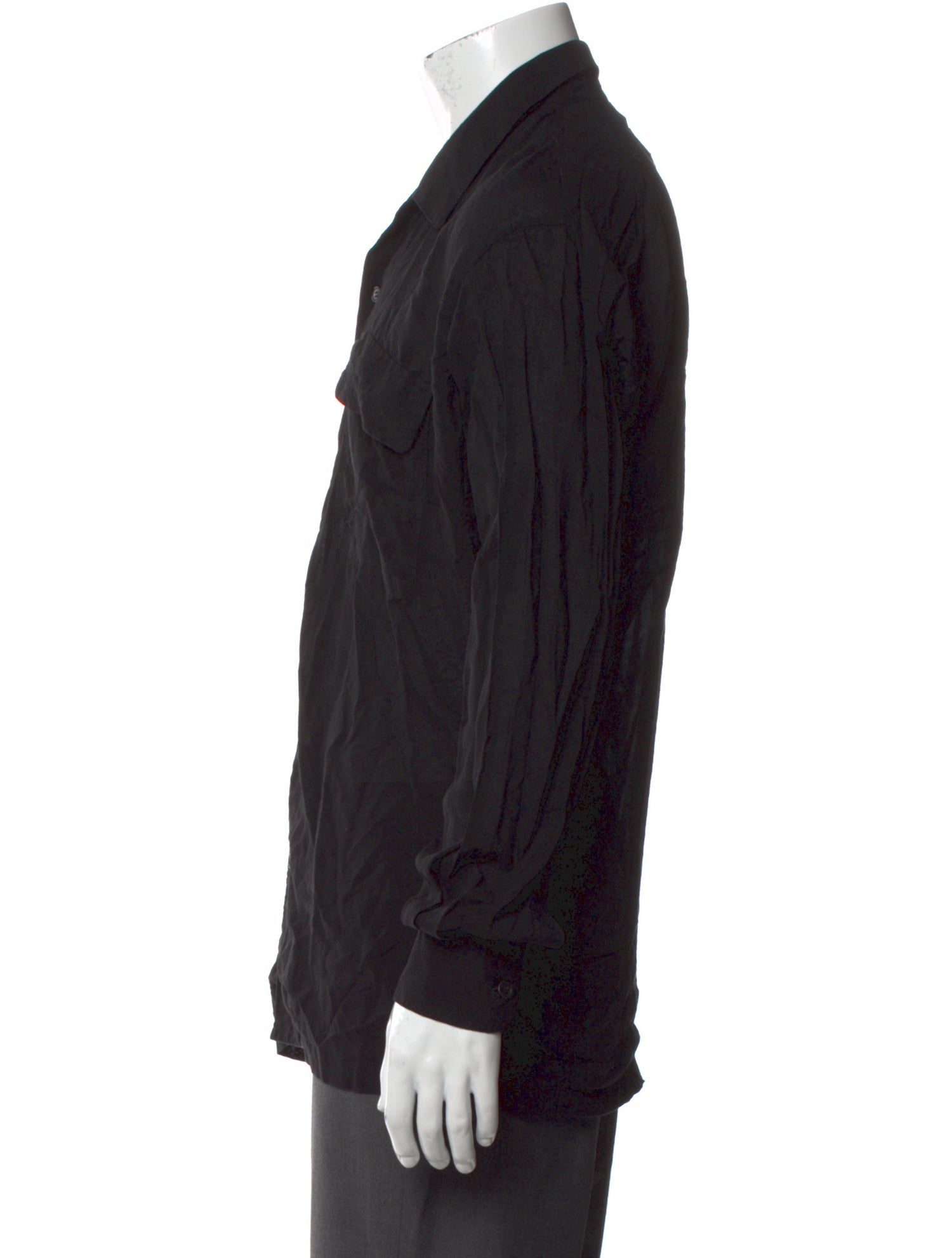 Yohji Yamamoto Costume D'Homme 2018 Long Sleeve Shirt