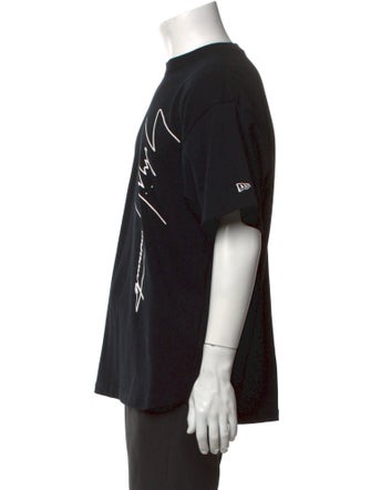 Yohji Yamamoto x New Era Graphic Print Crew Neck T-Shirt