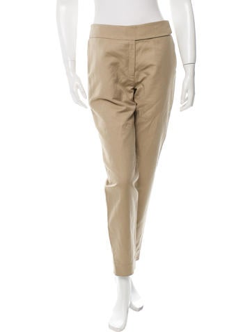 Osman Linen-Blend High-Rise Pants